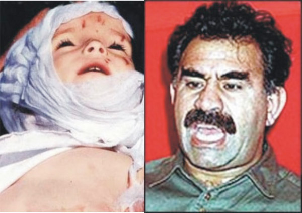 Bebek katili Öcalan'a aile izini