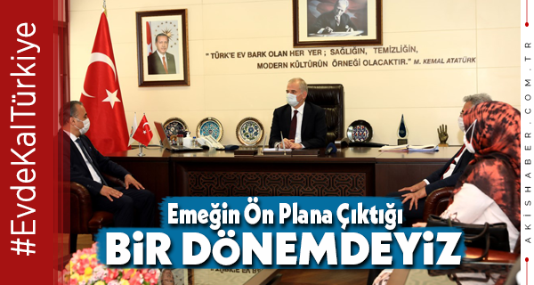Başkan Zolan Hak-İş Sendikasını Ağırladı