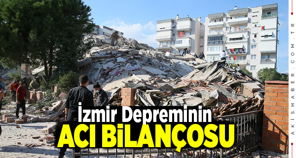 İzmir Depreminde Can Kaybı Artıyor