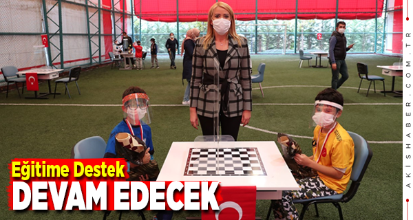Merkezefendi’nin Satranç Dâhileri Ödüllerini Aldı