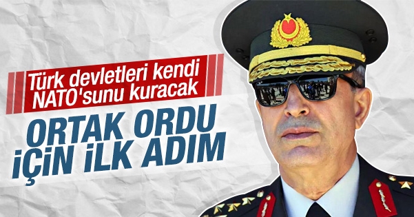 Hulusi Akar Türk ortak ordusu sorusunu yanıtladı