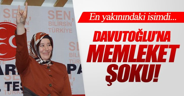 Davutoğlu’na Konya Şoku: O isim MHP’ye geçti