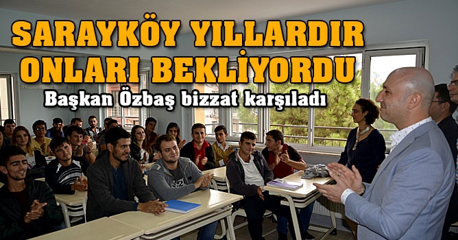 Sarayköy Üniversitesine Kavuştu