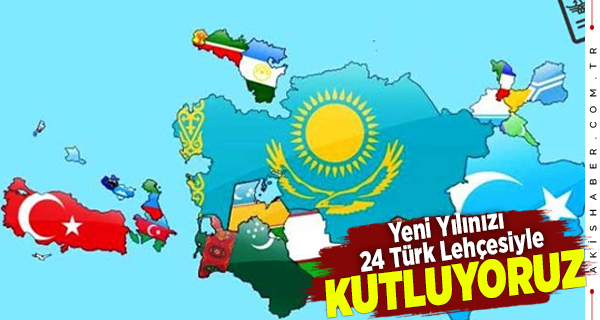 24 Türk Lehçesinde Yeni Yılı Kutlama Mesajı