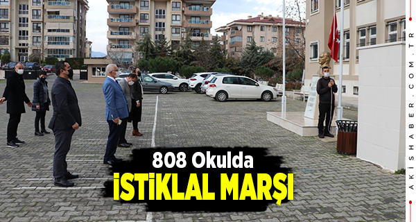 Denizli'de İstiklal Marşı Coşkusu Yaşandı