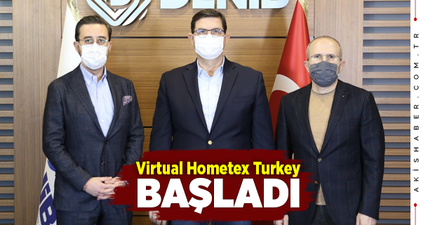 Başkan Memişoğlu Virtual Hometex Turkey'de Konuştu