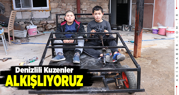 Denizli'de Diziden İlham Alıp Araba Yaptılar