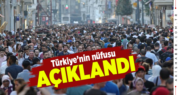 Denizli ve Türkiye'nin Nüfusu Belli Oldu