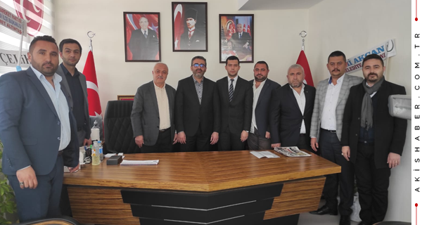 Denizli Ülkü Ocaklarından Yeni Başkana Ziyaret