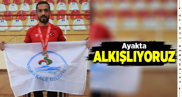 Pamukkale Belediyespor'a Altın Madalya Getirdi