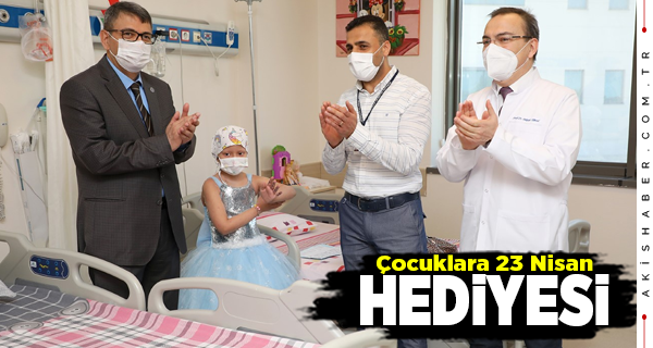 PAÜ'de Tedavi Gören Çocuk Hastalara Büyük Moral