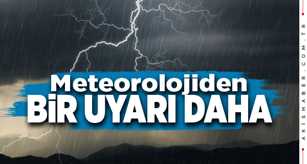 Denizli'ye Çok Kuvvetli Yağış Uyarısı