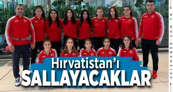 Büyükşehir Milli Sporcuları Hırvatistan’ı Sallayacak