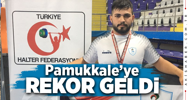 Pamukkale Belediyespor Türkiye Rekorunu Kutluyor