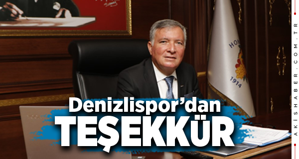 Başkan Kepenek Denizlispor'a  Sponsor Oldu