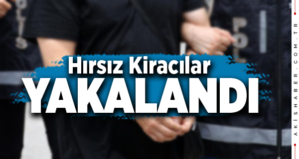 Denizli'de Hırsız Çift Polisin Elinden Kaçamadı