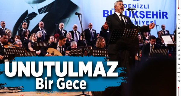 Denizli'de Atatürk Sevdiği Şarkılarla Anıldı