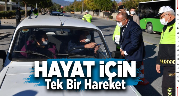 Denizli'de Geniş Çaplı Trafik Uygulaması Yapıldı