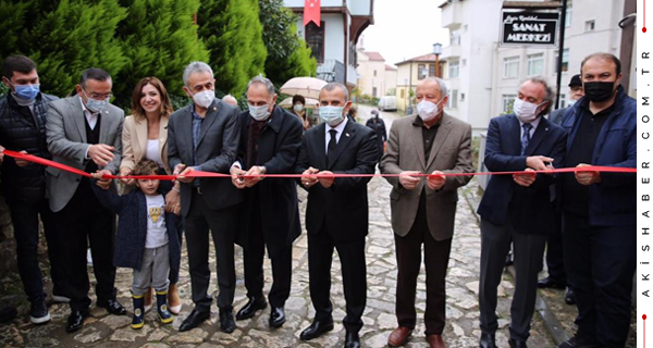 Ergin Karlıbel Sanat Merkezi Vali Sonel'in Katılımıyla Açıldı