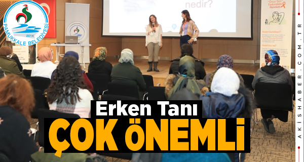 Pamukkale Belediyesinden Kadınlara Bilgilendirme Eğitimi