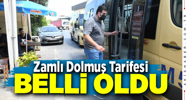Denizli'nin 2 İlçesinde Dolmuş Ücretleri Zamlandı