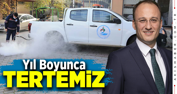 Pamukkale Belediyesi  Kış Dönemi İlaçlamalarına Başladı