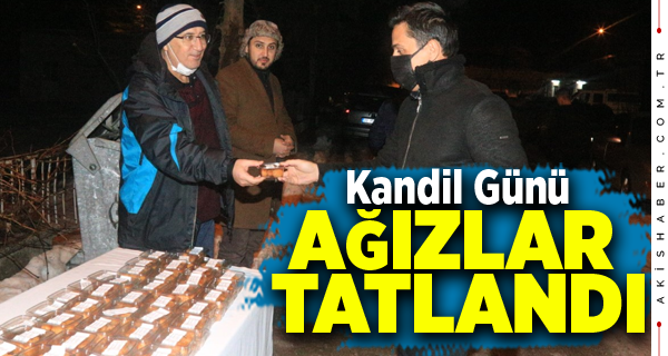 Çameli Belediyesi'nden Vatandaşa Kandil İkramı
