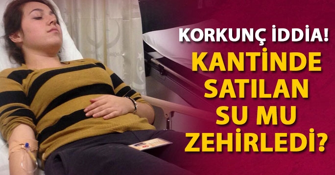 Su mu zehirledi?