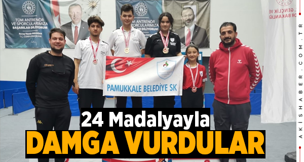 Pamukkale Belediyespor Şampiyonada Fırtına Gibi Esti