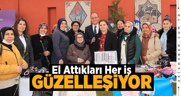 Başkan Örki Kadın Personelleri Unutmadı
