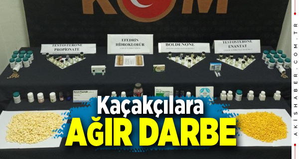 Denizli'de Kaçak İlaçlar Piyasaya Sürülmeden Ele Geçirildi