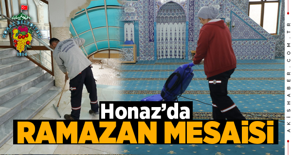 Honaz’da 22 Mahallede Ramazan Hazırlığı