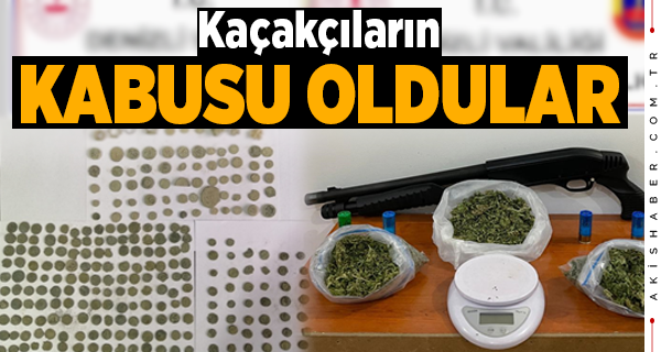 Denizli'de Jandarmadan Kaçakçılara 51 Operasyon