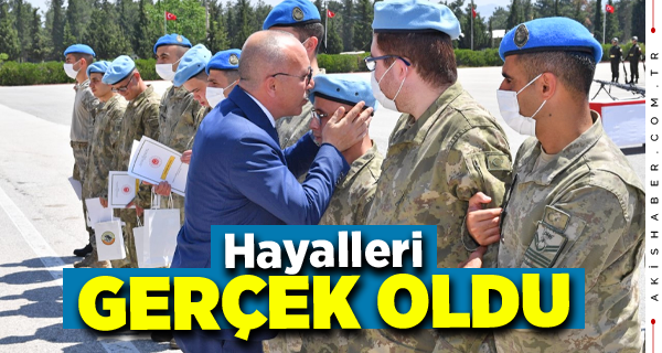 Denizli’de Engelli Bireyler Asker Oldu