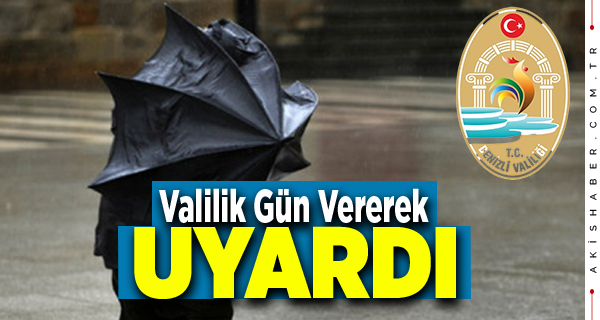 Denizli’ye Kuvvetli Rüzgar ve Fırtına Uyarısı