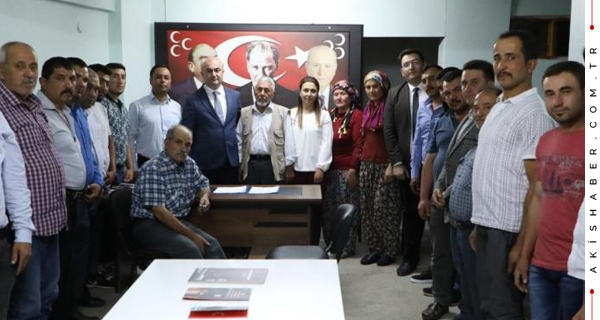MHP Seçim Çalışmalarına Beyağaç'tan Başladı