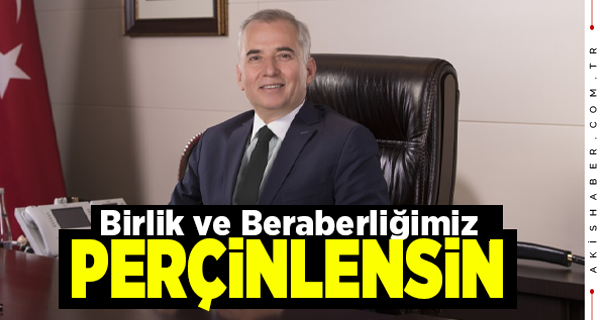 “Kurban Bayramı’na Erişmenin Mutluluğunu Yaşıyoruz"