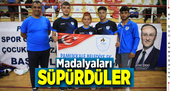 Pamukkale Belediyespor'da Madalya Almayan Sporcu Yok