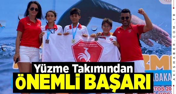 Şampiyon Büyükşehir Belediyespor Yüzme Takımı'ndan
