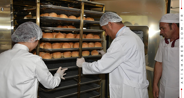 Meslek Lisesi Ekmek Üretimine Başladı