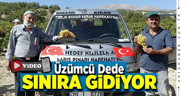Çal Üzümü Mehmetçiklerimiz İçin Yola Çıktı