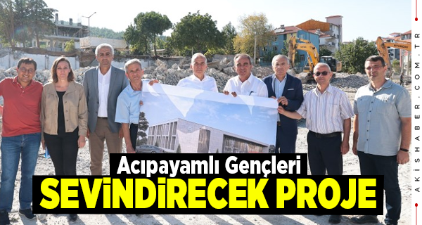 Acıpayam’da Büyük Eksikliği Büyükşehir Gideriyor