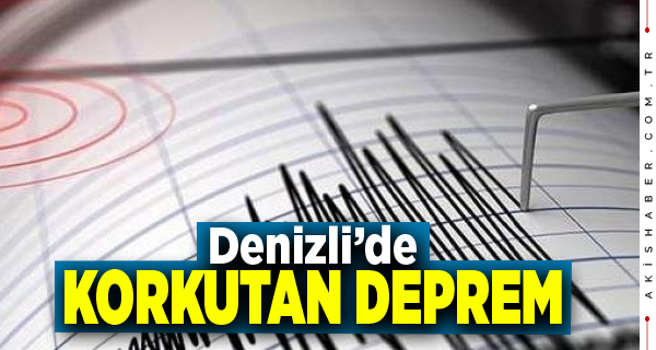 Denizli 3.5 Şiddetinde Depremle Sarsıldı