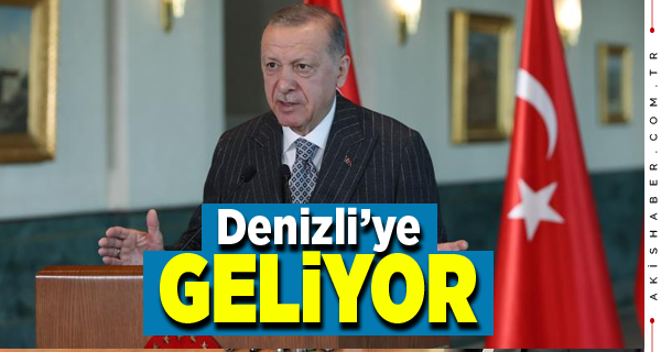 Honaz Tüneli'ni Erdoğan Açacak