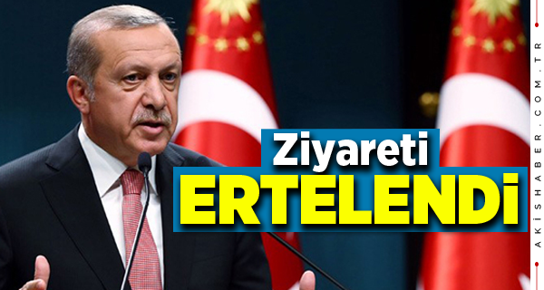 Erdoğan'ın Denizli Ziyareti Ertelendi