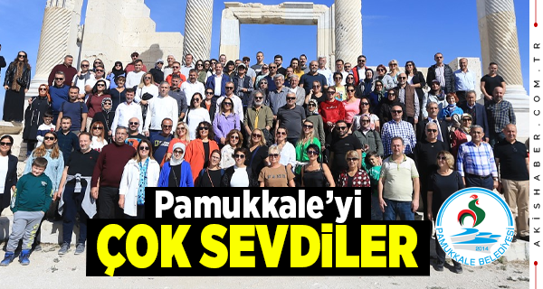 Türkiye’nin 4 Bir Yanından Misafirler Pamukkale’yi Gezdi