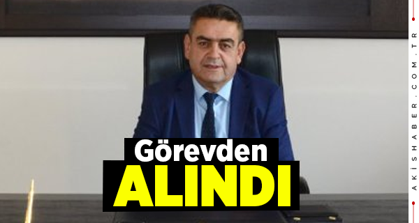 Denizli'de İlçe Milli Eğitim Müdürü Görevden Alındı