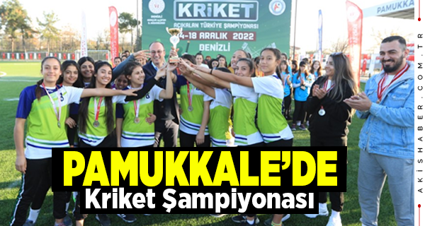 Pamukkale’de Kriket Şampiyonası Heyecanı