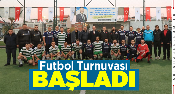 Pamukkale’de Futbol Turnuvasında Heyecanı