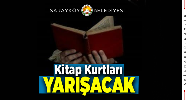 Sarayköy Belediyesi Ödüllü Kitap Okuma Yarışması Düzenliyor